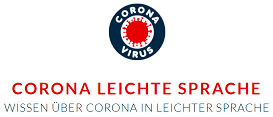 Logo Corona leichte Sprache